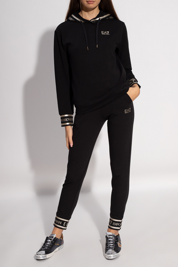 Womens armani store leggings and hoodie